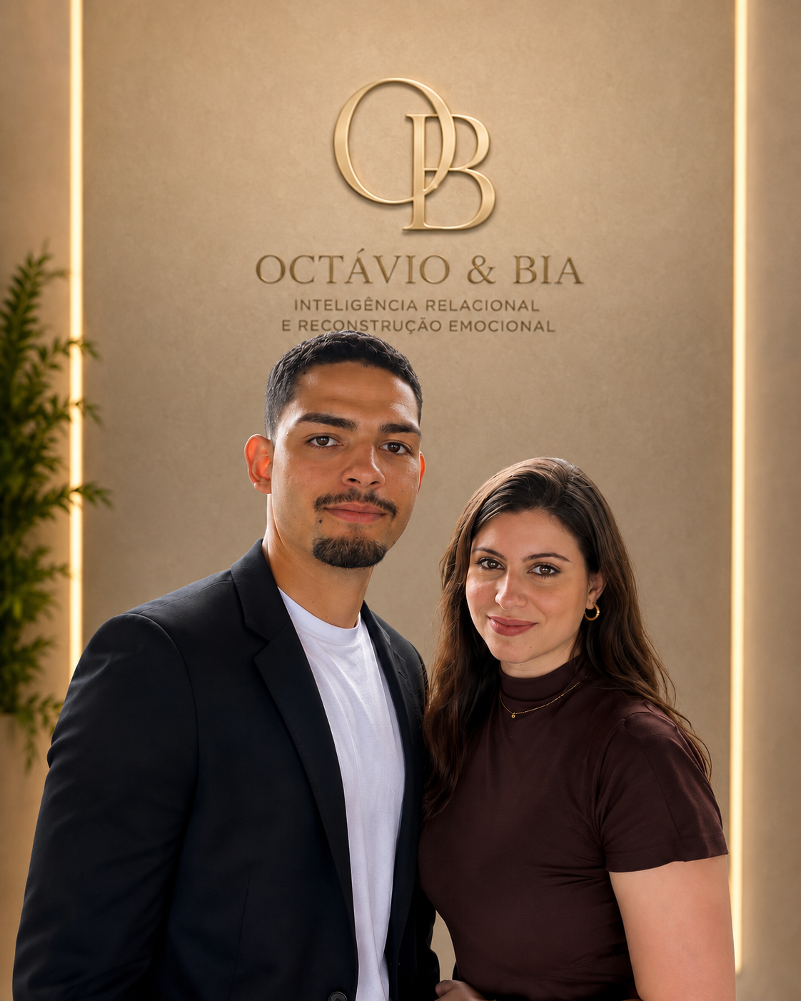 Bianca e Otávio, especialistas em Inteligência Relacional do Método Restaura